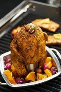 Broil King 69133 Chicken Roaster with Pan