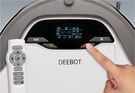Ecovacs D63S DEEBOT Floor Cleaning Robot, White N2