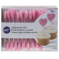 Lollipop Kit, Pink Heart Shaped-Wilton