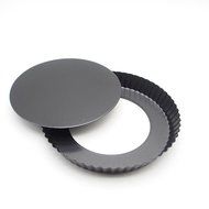 SS&amp;CC Heavy-gauge Steel 9 inch Removable Loose Bottom Round Tart Pie Pan,&nbsp;Pizza Pan, Quiche Pan N4