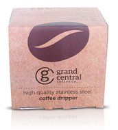 Pour Over Coffee Dripper with FREE Scoop and eBook Brewing Guide by Grand Central Coffee Co. - Stainless Steel... N5