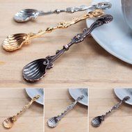 Baost Retro Palace Royal Coffee Tea IceCream Salt Spoon N4