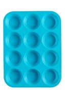 12 Cup, Non Stick, Premium Silicone Muffin Mold &amp; Cupcake Pan/Silicone Baking Molds/Baking Cups N12