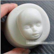 Anyana Baby Face Silicone Fondant Mold Cake Decorating Pastry Gum Pastry Tool Kitchen Tool Sugar Paste Baking... N5