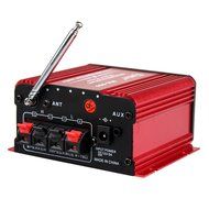 Kinter MA-600 2-Channel Output Digital Power Mini Amplifier AMP with Remote Control + 5A Power Supply + Tera Cloth... N7