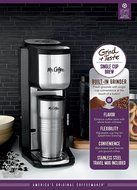 Mr. Coffee Grind n Brew Coffeemaker with Built-In Grinder and Travel Mug, SCGB200 N7