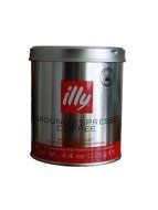 Illy Ground Espresso Coffee 4.4 oz French Coffee Press N3