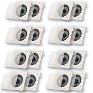 Acoustic Audio CS-I62S In Wall / Ceiling 6.5" Speakers 8 Pair Pack Home Theater 4000 Watts CS-I62S-8PR