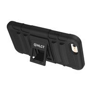 iPhone 6s Case, HLCT Rugged Shock Proof Dual-Layer Case with Built-In Kickstand for iPhone 6s / 6 4.7 Inch (Blue) N33