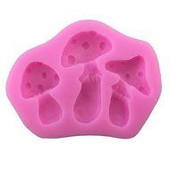 Y&amp;XL&amp;H Mushroom Type Candy Fondant Cake Molds For The Kitchen Baking Molds