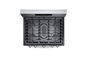Samsung NX58F5500SS Stainless Steel Freestanding Gas Range, 5.8 Cubic Feet