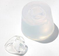 Clear handmade Silicone Mold for Ring size 6 ,7, 7.75 . (78) N4
