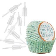 Wilton 12 Count Shot Tops Flavor Infusers and Baking Cups N2