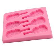 Let'S Diy 3D Violin Styling Silicone Mold Fondant Chocolate Soap Sugar Craft Mould Cake Decoration Bakeware N2