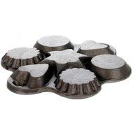 Cajun Cookware Pans Star Seasoned Cast Iron Muffin Pan N3