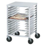 Pizza Pan Rack With Solid Aluminum Top Size: 22 x 20 x 33 3/4 inch -- 1 each.