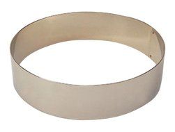 Matfer Bourgeat 371808 Ice Cake Ring, Silver