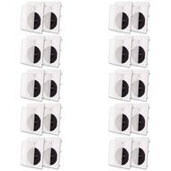Acoustic Audio MT8 In Wall 8" Speaker 10 Pair Pack 2 Way Home Theater 6000 Watt MT8-10PR