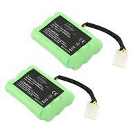 efluky 2Pack 4.0Ah 7.2V Vacuum Cleaner Replacement Battery for Neato XV-11, XV-12, XV-14, XV-15, XV-21, XV-25,... N2