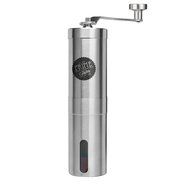 Manual Stainless Steel Coffee Grinder ~ Ceramic Grinding Plates ~ Compatible with Aeropress for Compact Travelling N6
