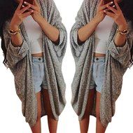 Cardigan Jacket,Morecome Womens Lady Casual Knit Sleeve Sweater Coat N4