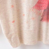 Knit Sweater,Morecome Womens Christmas Batwing Long Sleeve Loose Knitwear Tops (D) N24