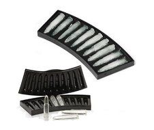 Autek AK 47 Bullets Shape Frozen Ice Jelly Pudding Mold Cube Tray Former