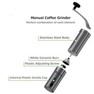 Manual Coffee Grinder KAYSION Coffee Grinder Hand Crank with Conical Ceramic Burr Adjustable Grind Size Grade... N6