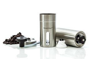 Brewer&#039;s Mark Burr Manual Coffee Grinder for Richer Aroma and Flavor than Electric Coffee Bean Mills N4
