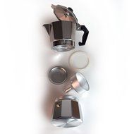 Primula 12-Cup Aluminum Stovetop Espresso Maker N19
