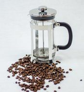 Carnica French Press Coffee Maker | 8-Cup, 34-Ounce Capacity | Clear Glass Carafe w/ Stainless-Steel Accents |... N2