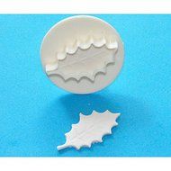 Sher FOUR-C Holly Leaf Cake Decorating Plunger Cutters, Sugarcraft Plunger Cutters,Cake Decoration Tools,3pcs/Set N2