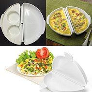 Microwave Egg Poacher Omelet Maker Poach Cooking Cooker Useful Kitchen Tool N2