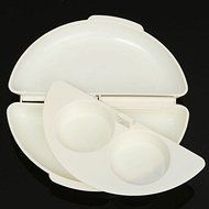 Microwave Egg Poacher Omelet Maker Poach Cooking Cooker Useful Kitchen Tool N3