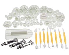 Amazing Value And Quality Sugar Craft 46pcs Tools Accessories Set Kit For Cakes Modelling And Decorating With... N11