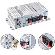 Generic 12V DC Mini Hifi Audio Power Amplifier Booster Bass MP3 Stereo Portable for Car Phone PC Home N3