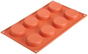 Silikomart Siliconflex Flan Mold, .71 Inch x 3.14 Inch N7