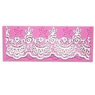 DENISECCA Lace Baking Fondant Cake Choclate Candy Mold,L17.5cmW6.7cmH0.4cm
