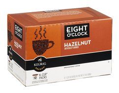 Eight O'Clock Coffee -K cups 12ct - Hazelnut - (Pack of 3) N2