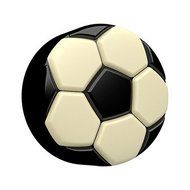 SpinningLeaf Soccer Ball Sandwich Cookie Mold N2