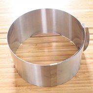 Jiaruo Adjustable Stainless Steel Cake Setting Ring N3