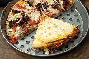 LloydPans Kitchenware 8 inch Perforated Pizza Pan N2