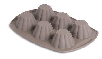 Internet&rsquo;s Best Silicone Decorative Cake Mold | 6 Cup | Cupcake Tray | Cake Baking Mold | BPA Free | Dishwasher... N3