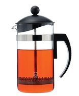 GROSCHE Findon 34 oz/1000 ml French Press: Extra Ultra-fine Micro-mesh Filter, Schott Germany Glass Beaker. INCLUDES... N6