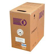 Grandmax CAT6 550MHz Shielded Solid Bulk Cable, 1000ft, STP Pull Box, CMR Rated, 100% Pure Copper, Multiple Colors... N68