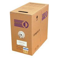 Grandmax CAT6 550MHz Shielded Solid Bulk Cable, 1000ft, STP Pull Box, CMR Rated, 100% Pure Copper, Multiple Colors... N70