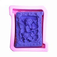 Y&amp;XL&amp;H Angel Shaped Soap Molds Mooncake Mould Fondant Cake Chocolate Silicone Mold, Decoration Tools Bakeware N2