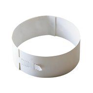 Kaiser 769370 Cake Ring of Plastic, 3.15", White