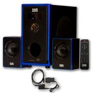 Acoustic Audio AA2102 Home 2.1 Speaker System with Optical Input for Multimedia
