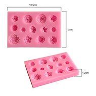 Sher Many Flowers Fondant Cake Cake Chocolate Silicone Molds,Decoration Tools Bakeware N3